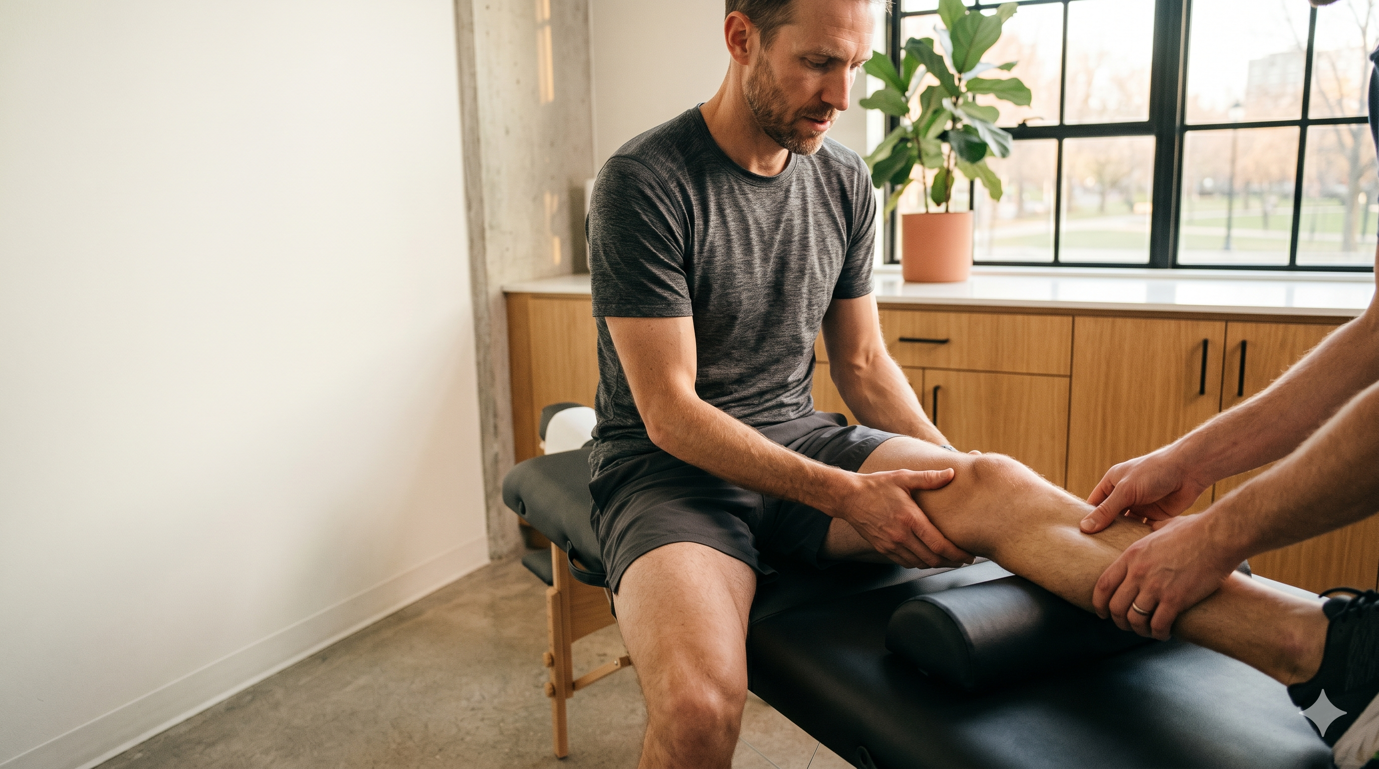 Soft-tissue / active-release therapy session